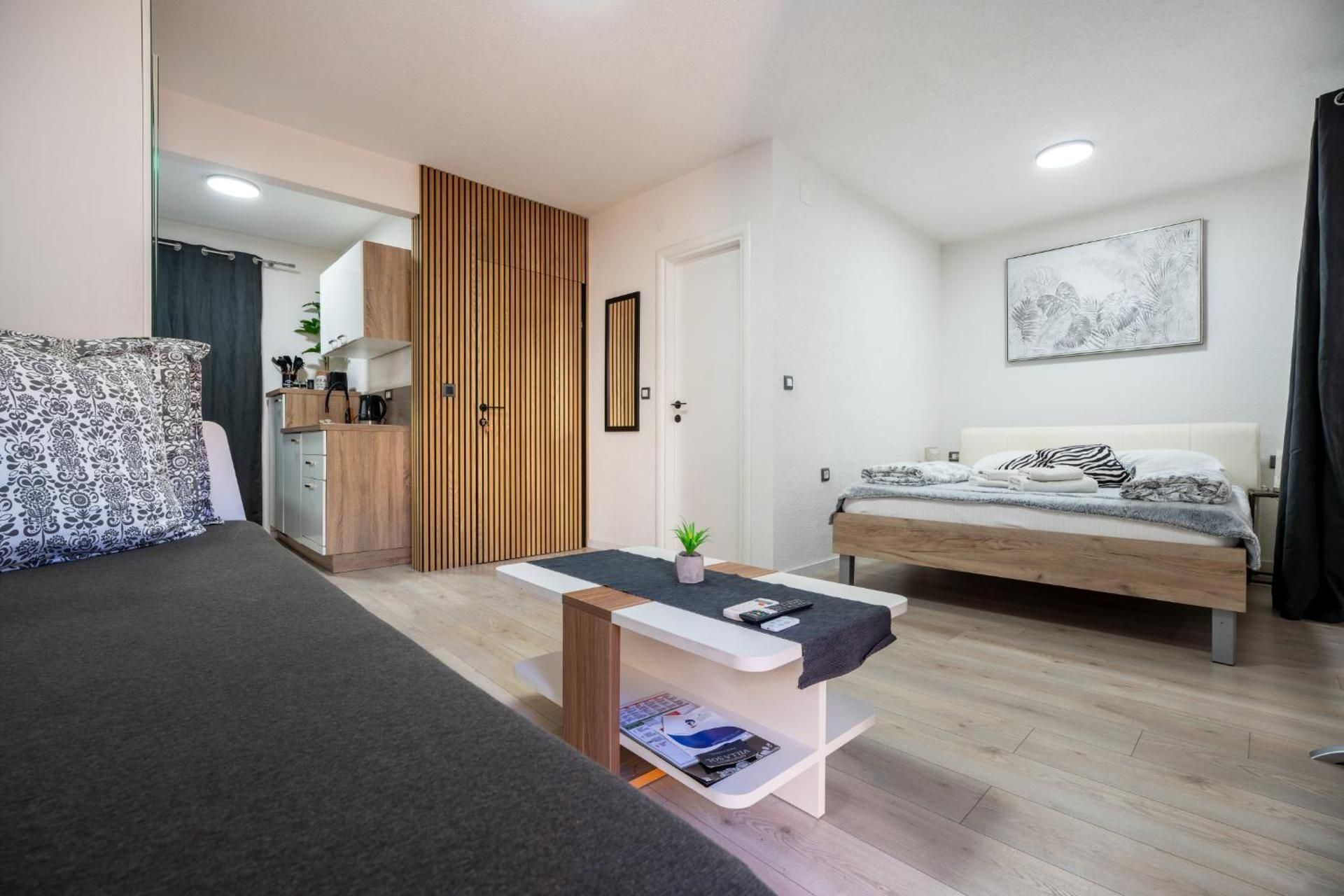 Studio with Balcony