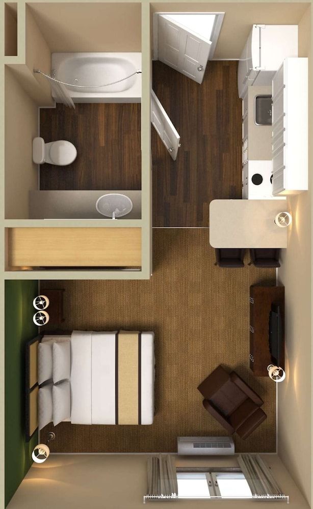 Extended Stay America Suites Washington DC Rockville Studio, 1 Queen Bed, Accessible, Non Smoking 5