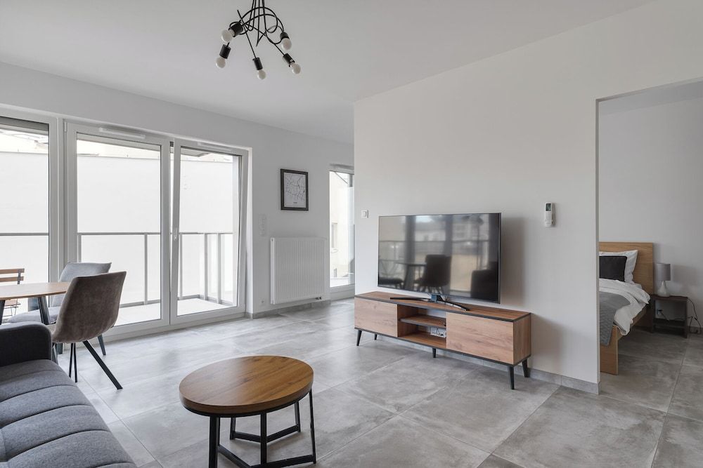 Poznań Apartments Towarowa Family Studio Suite, 1 Queen Bed with Sofa bed 22