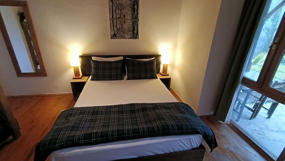 Lycia Nature House Economy Quadruple Room, Patio, Garden View 3