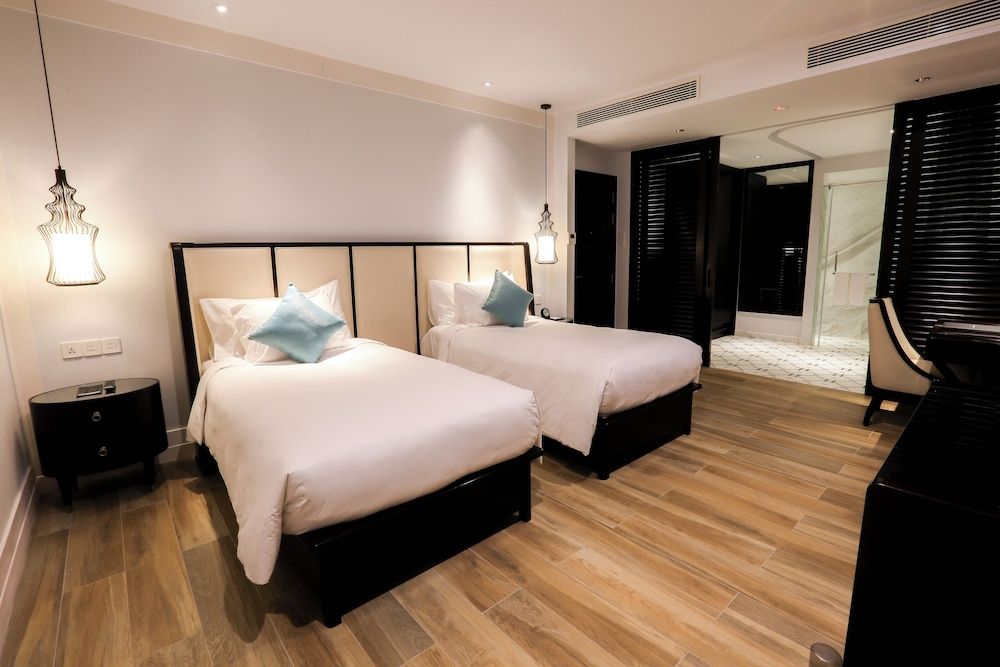 Deluxe, Twin Bed, Garden View