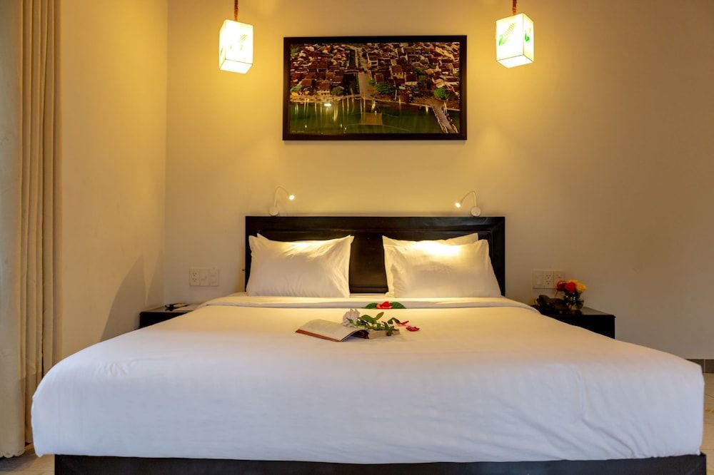 Hoi An Corn Riverside Villa Deluxe Double Room, Pool View