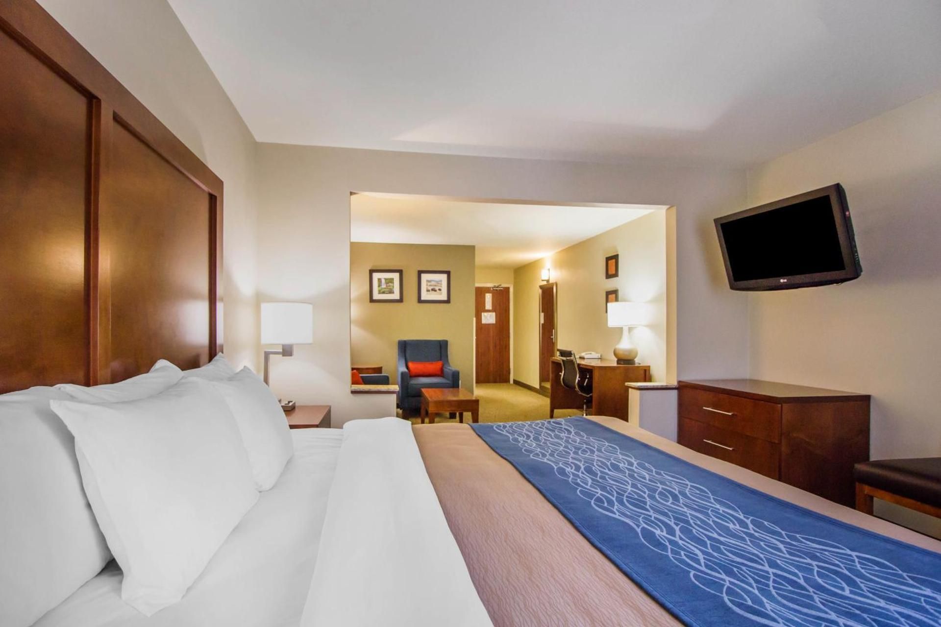 1 King Bed, Suite, Nonsmoking