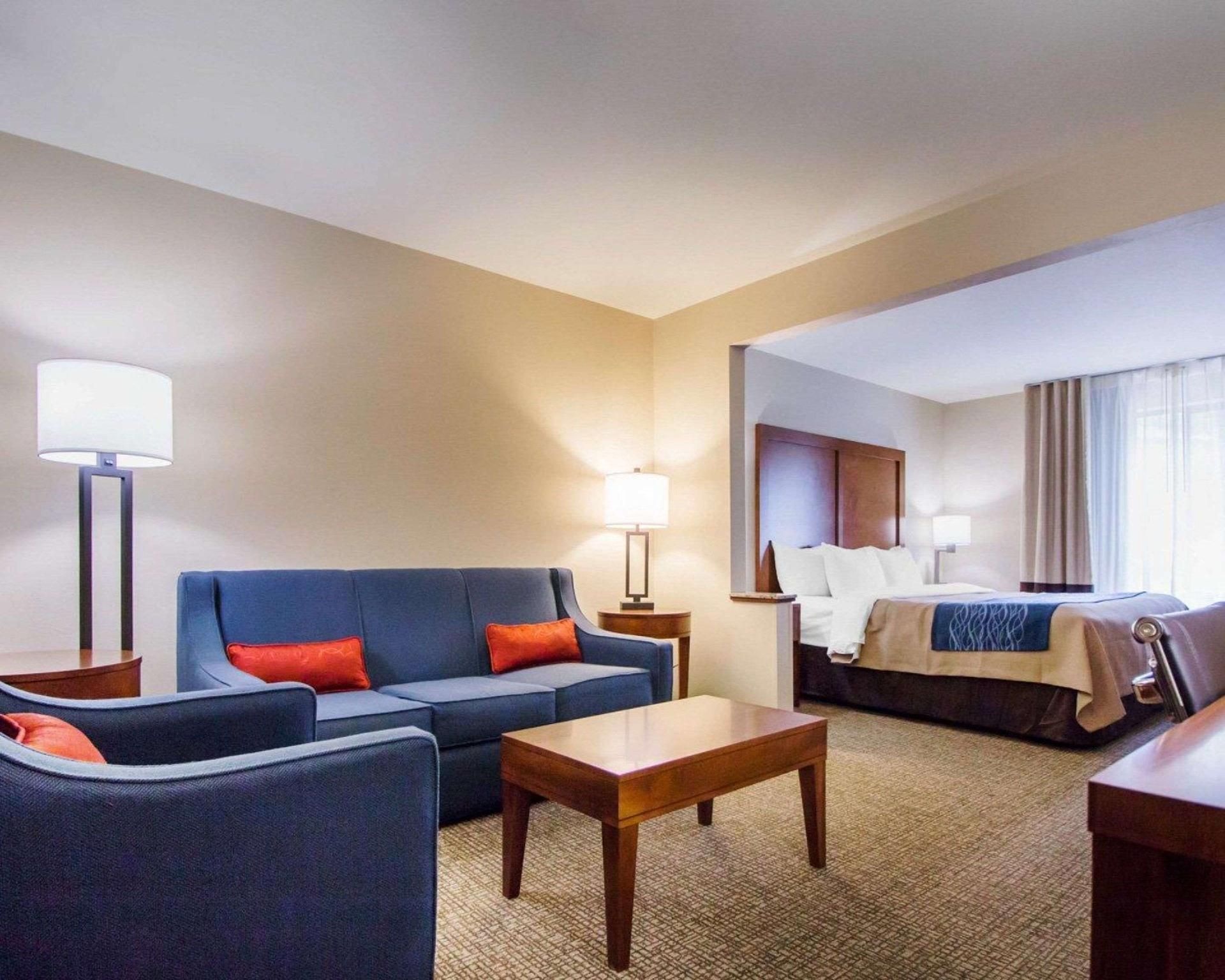 1 King Bed, Suite, Nonsmoking, Accessible