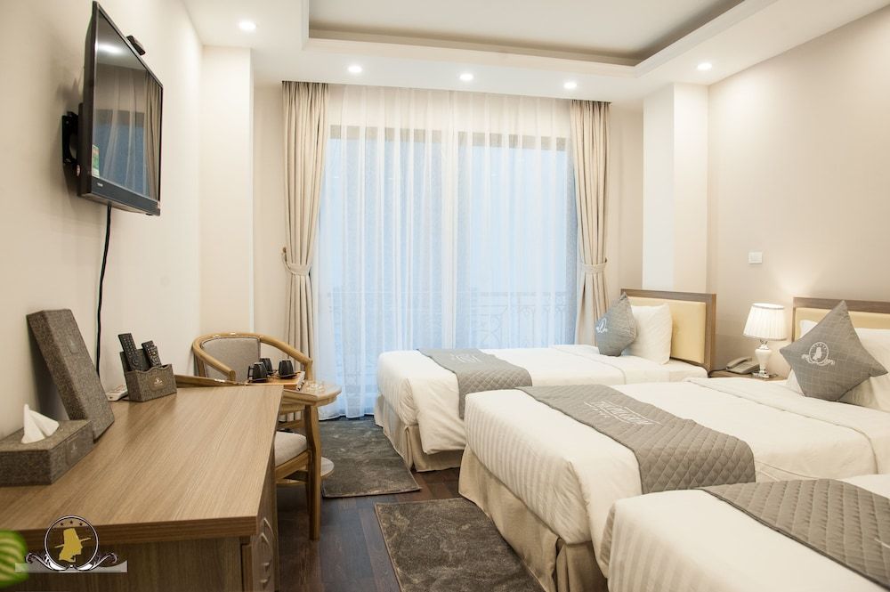 The Pilgrim Hotel Deluxe Triple Room, Balcony, City View