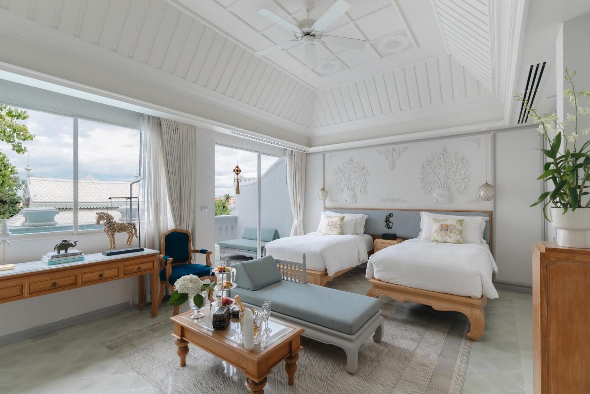 The Inside House The Bodhi Suite with 2 Single Beds and Private Pool