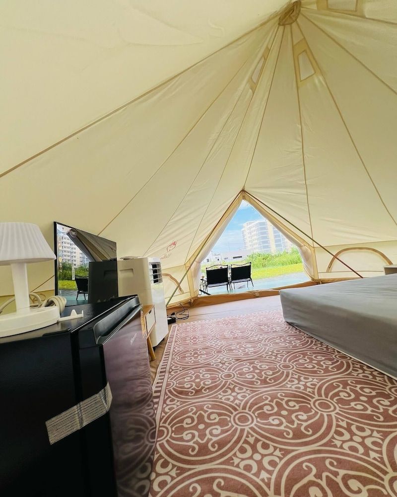 Baan Bangwua Resort Deluxe Tent, 1 Queen Bed, Patio