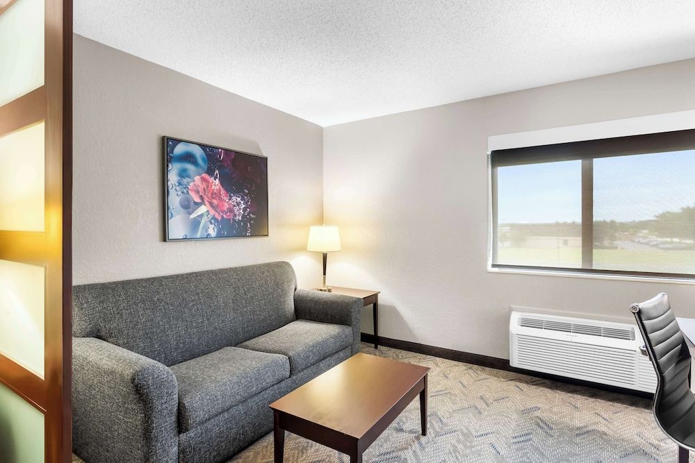 Best Western Oswego Hotel Suite, 1 King Bed, Non Smoking, Refrigerator & Microwave (with Sofabed) 3