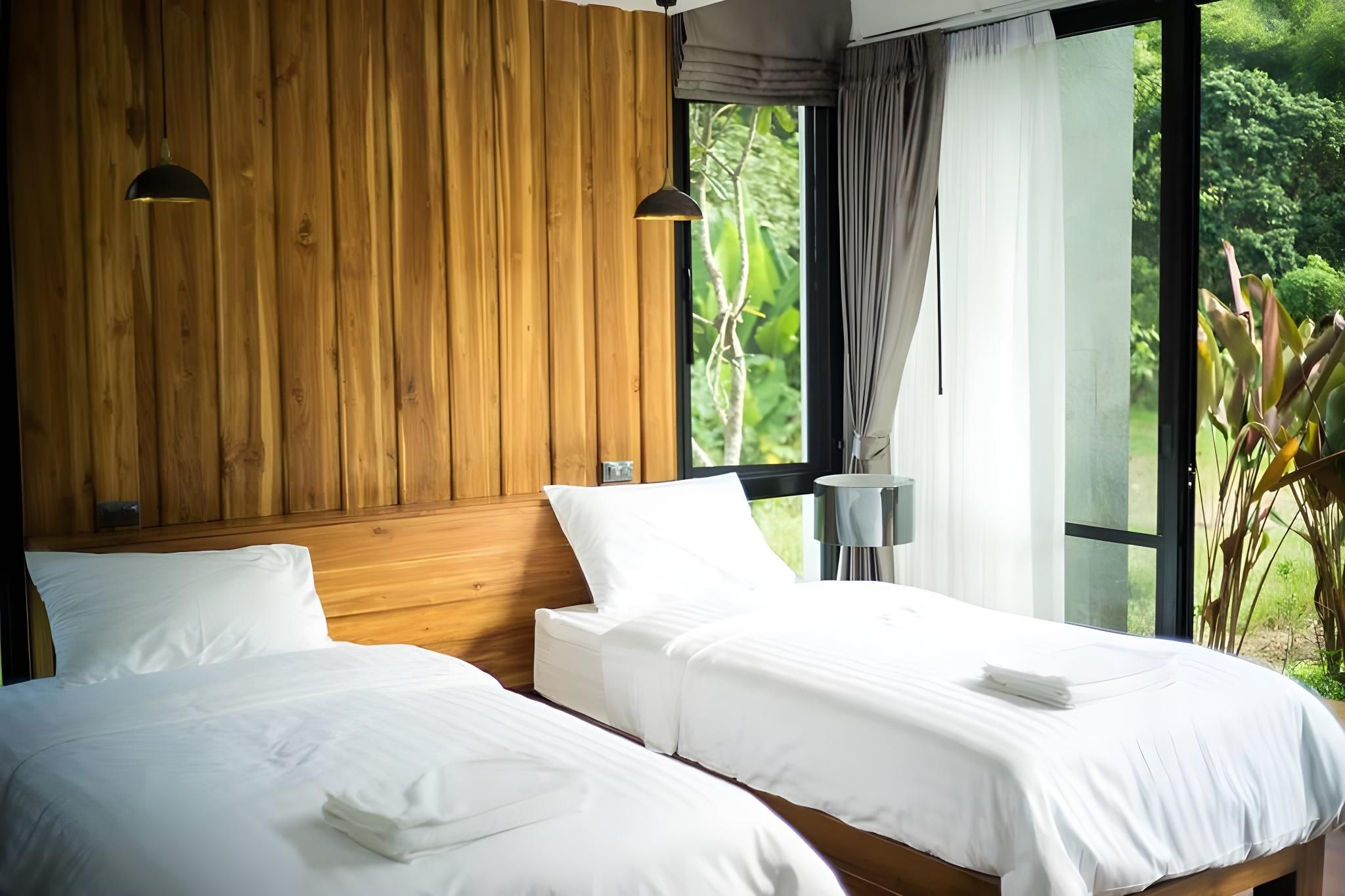 Villa De View Chiang Dao Mountain and Garden View Room