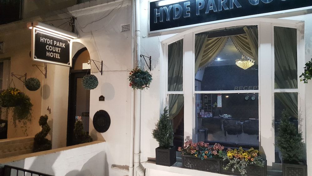 Front of property - evening/night