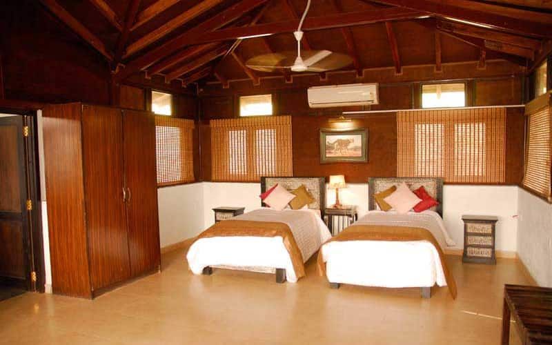 twin bedded pavilion