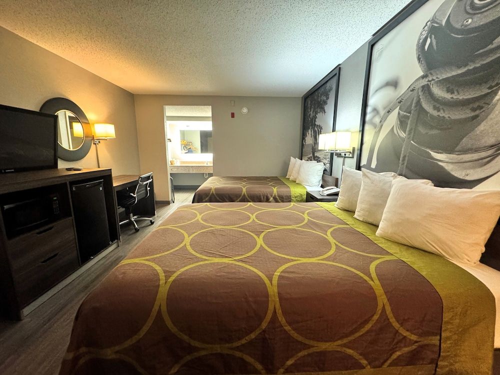Standard Room, 2 Queen Beds, Smoking, Refrigerator