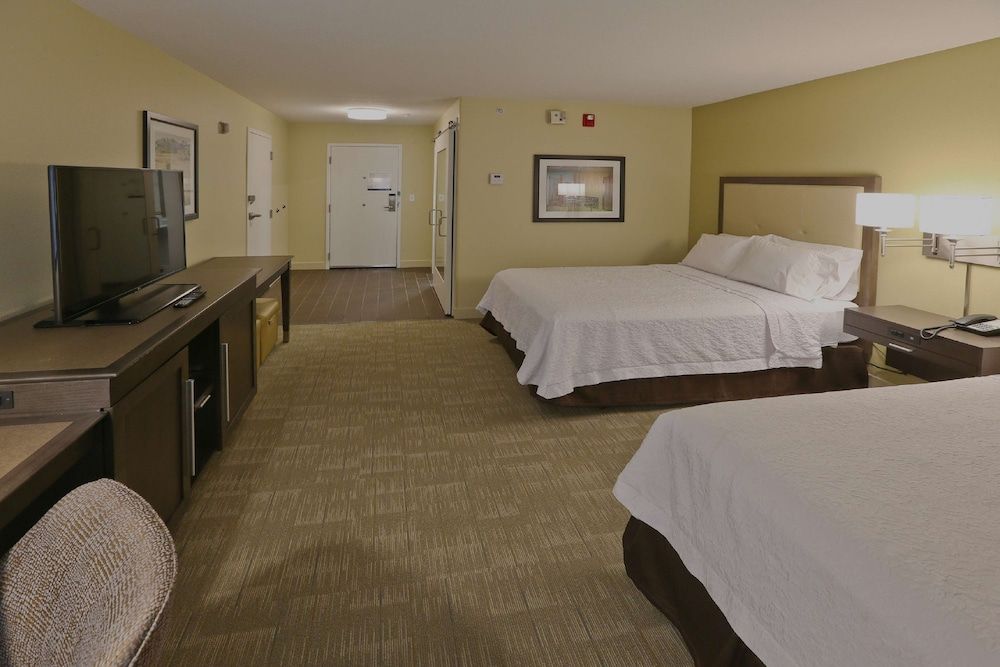 Room, 2 Queen Beds, Non Smoking, Refrigerator (Shower Only)