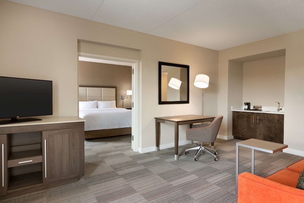 Suite, 1 King Bed, Refrigerator & Microwave (Wet bar)