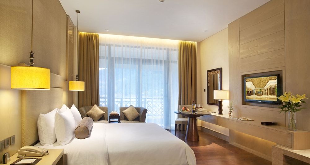 Dahongpao Resort Wuyi Mountain Deluxe Double Room, Lake View