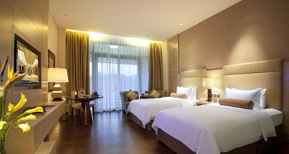 Dahongpao Resort Wuyi Mountain Deluxe Twin Room, Garden View