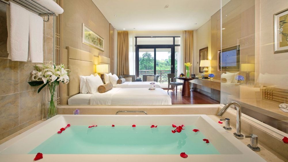 Dahongpao Resort Wuyi Mountain Deluxe Twin Room, Garden View 2