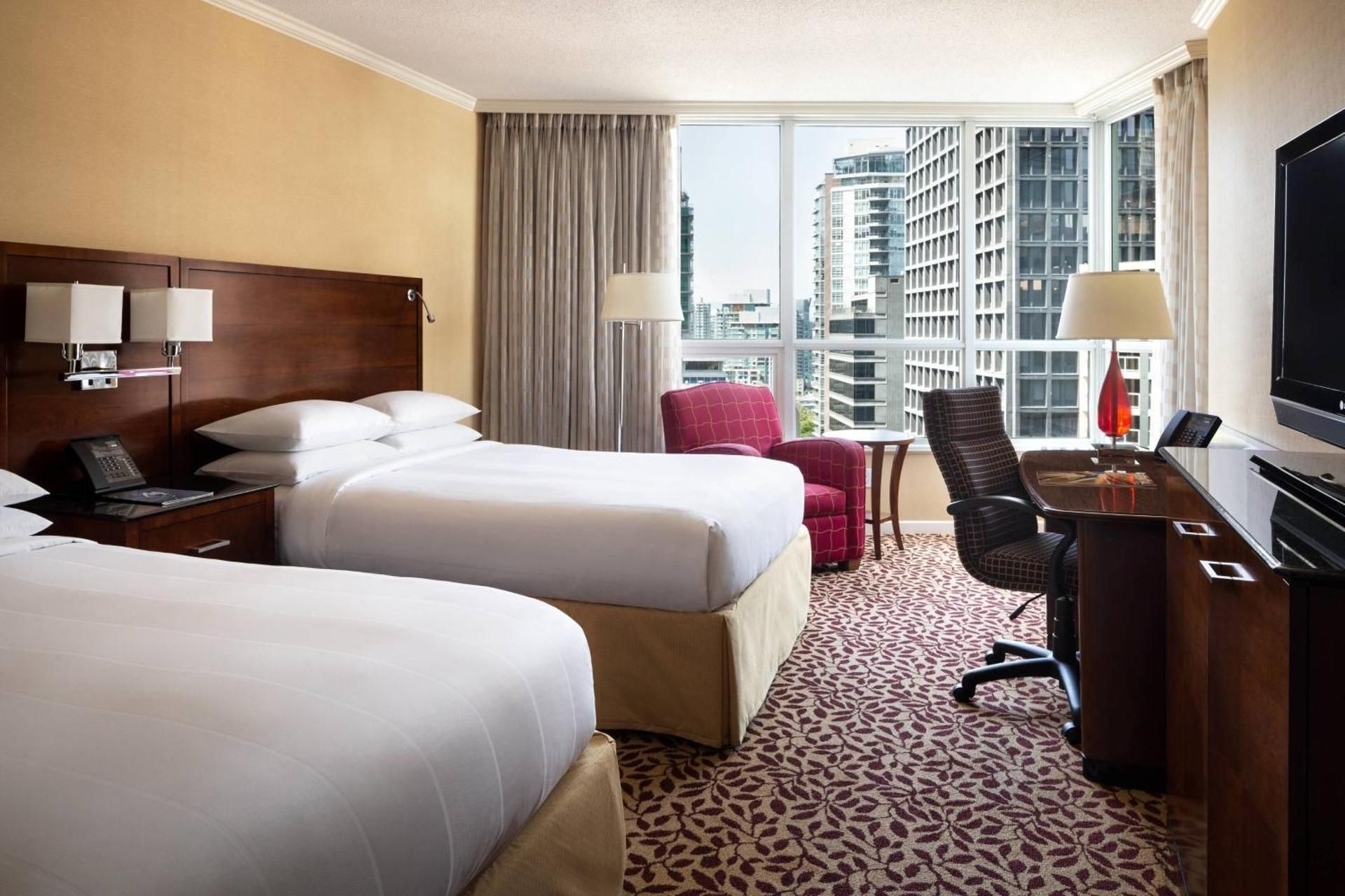 Guest room, 2 Double, Cityscape view, High floor