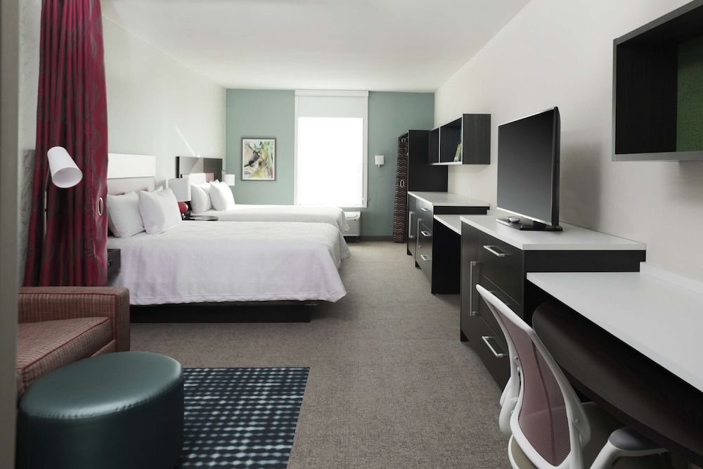Studio, 2 Queen Beds, Accessible (Hearing)