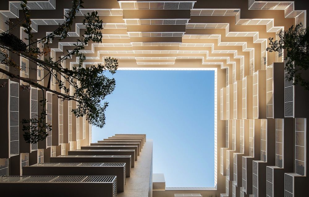 Courtyard view