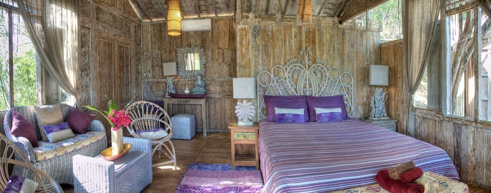 Selini on the Hill Villas Deluxe Tree House, 1 Double Bed, Balcony 5