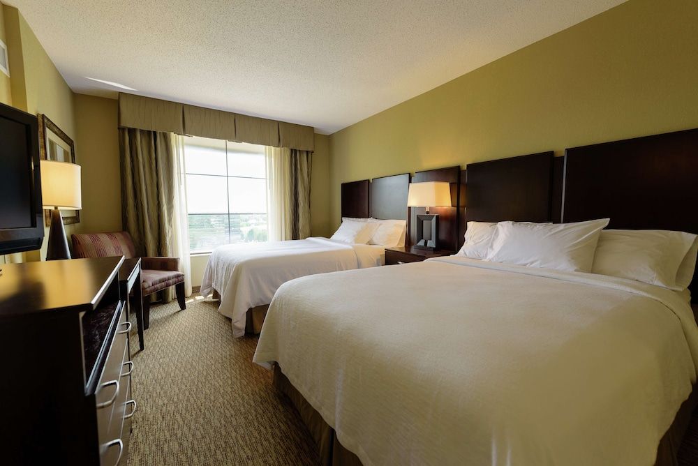 Two room suite two queen beds nonsmoking
