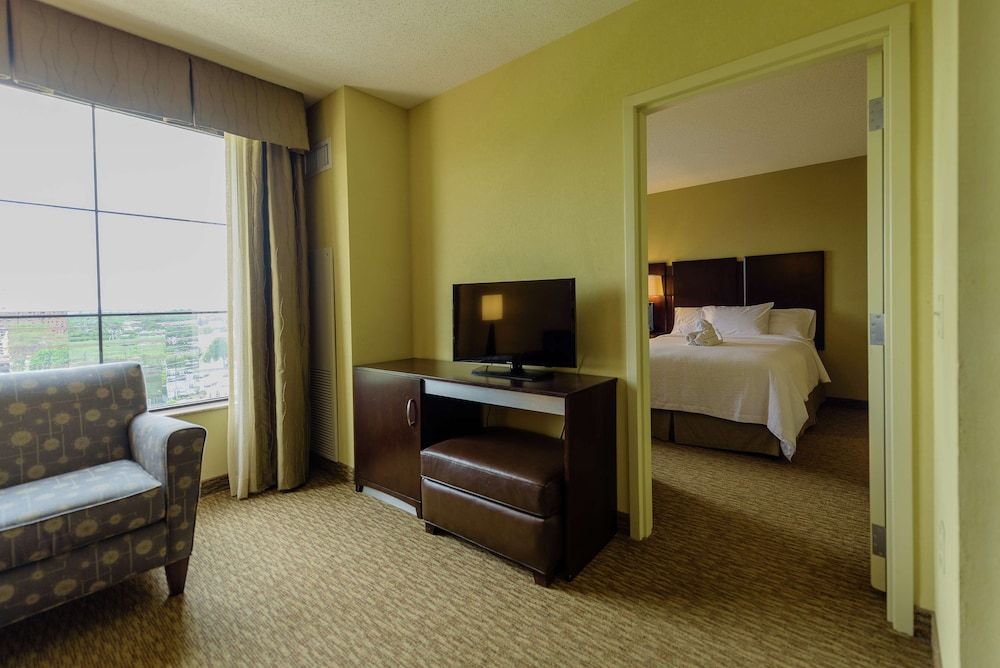 Two room suite two queen beds nonsmoking
