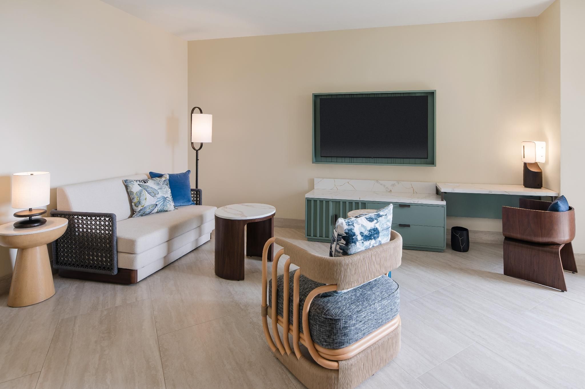 ADA Ocean View Jr Suite Accessible with Roll In Shower with Grab Bars