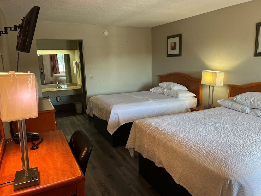 Double Room, 2 Double Beds, Smoking