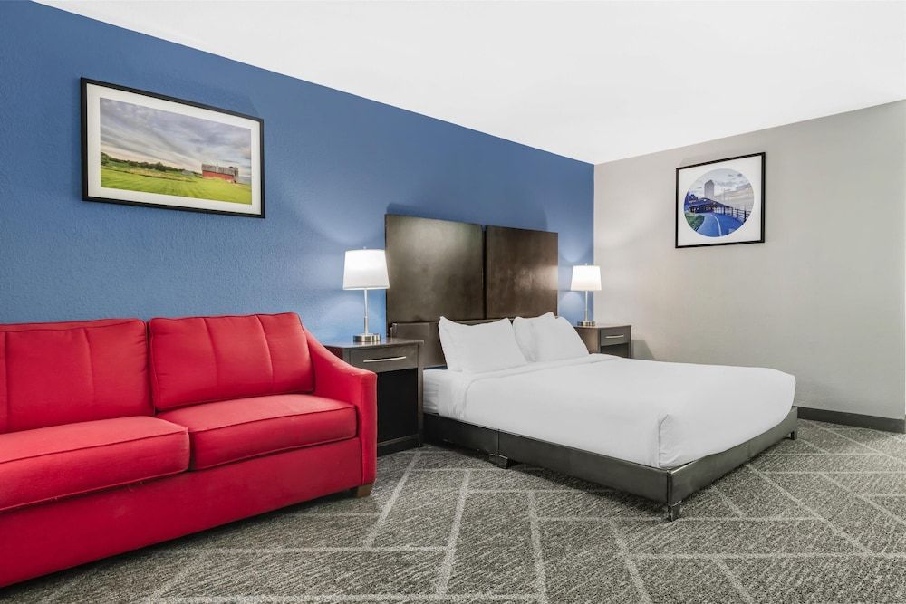 Standard Room, 1 King Bed, Accessible, Refrigerator & Microwave