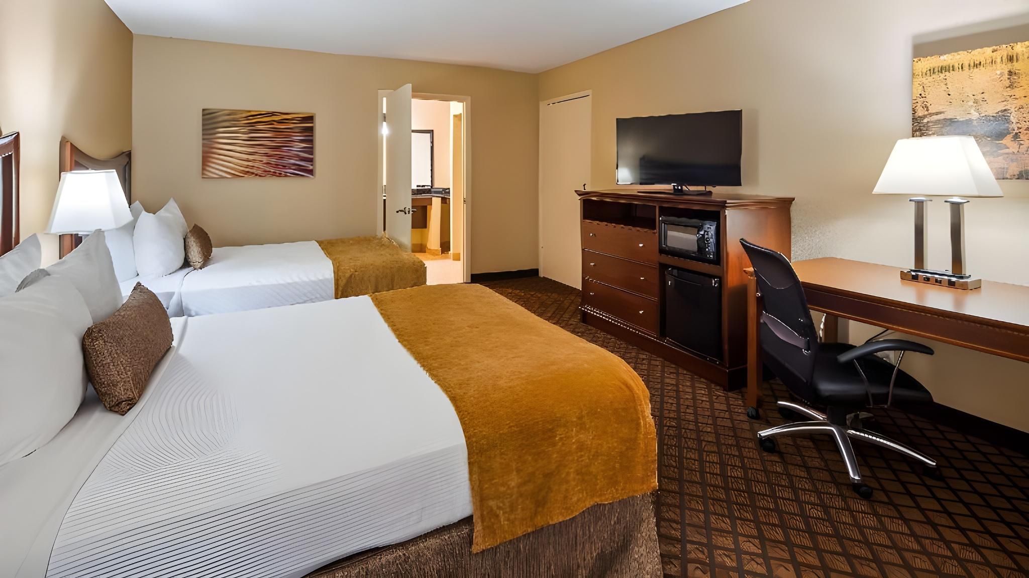 Accessibility - 2 Queen Beds, Roll-in Shower, Nonsmoking
