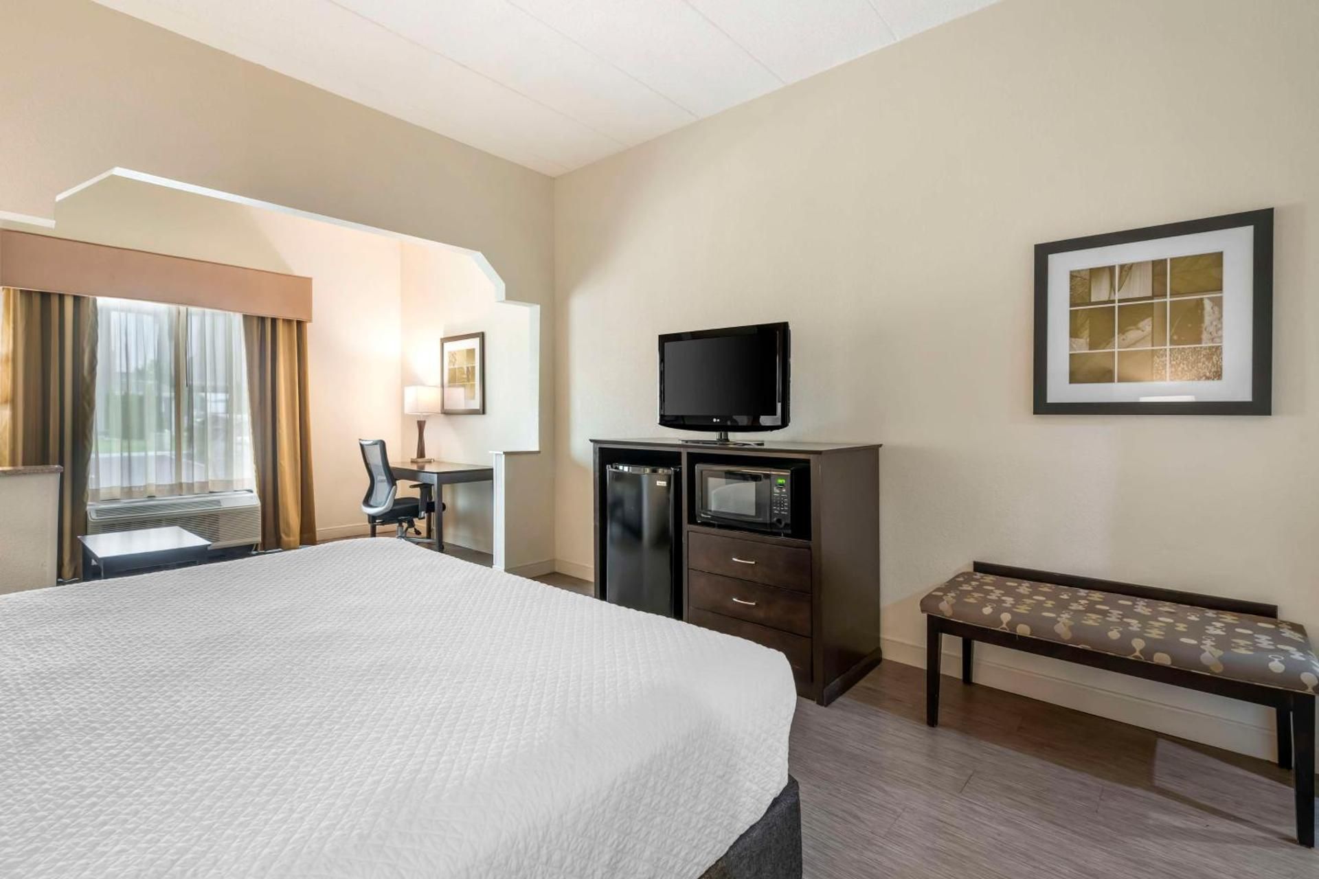 Best Western Suites Accessibility - Suite - 1 King Bed, Roll-in Shower, Sofabed, Nonsmoking 2