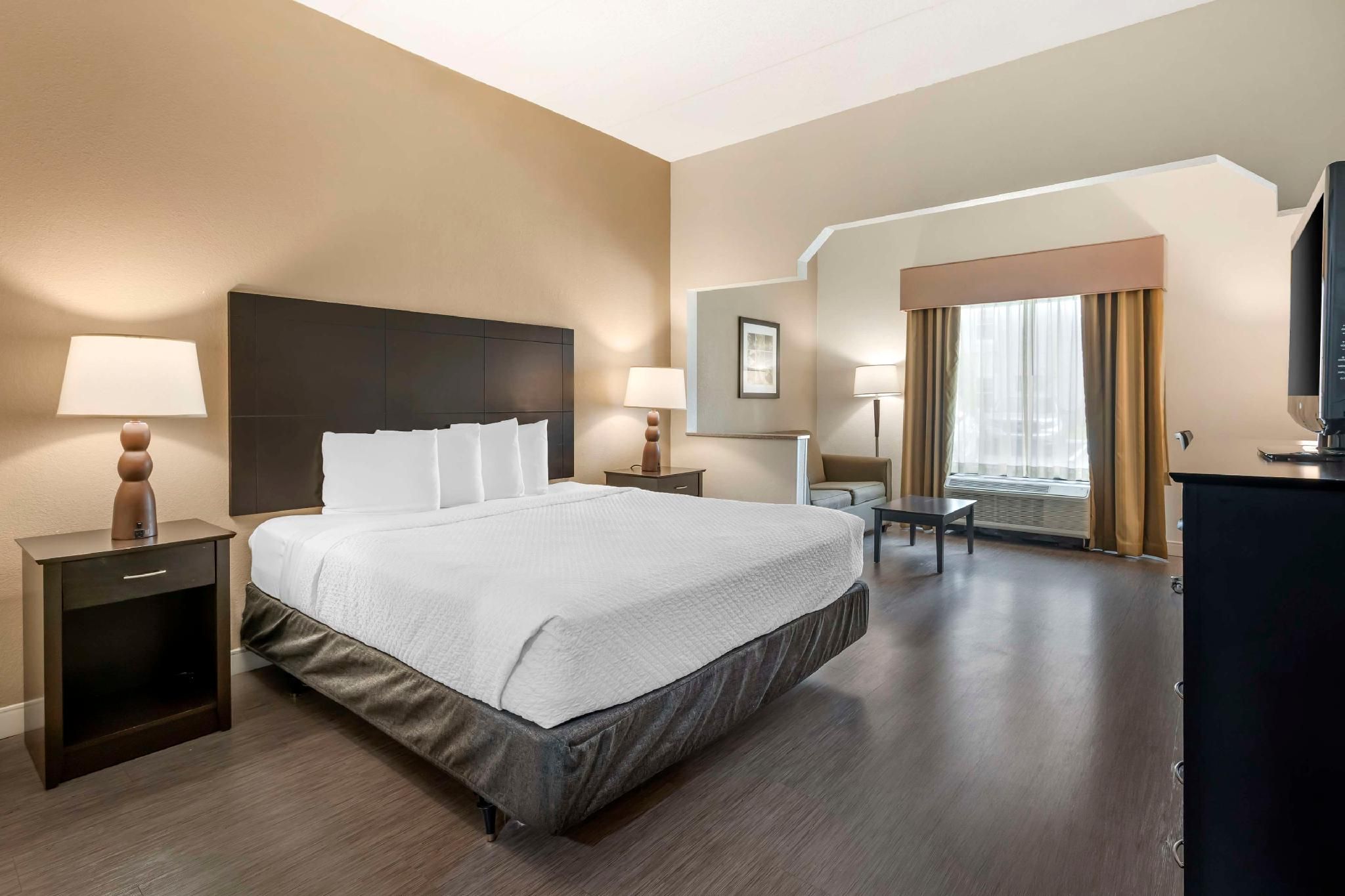 Best Western Suites Accessibility - Suite - 1 King Bed, Roll-in Shower, Sofabed, Nonsmoking