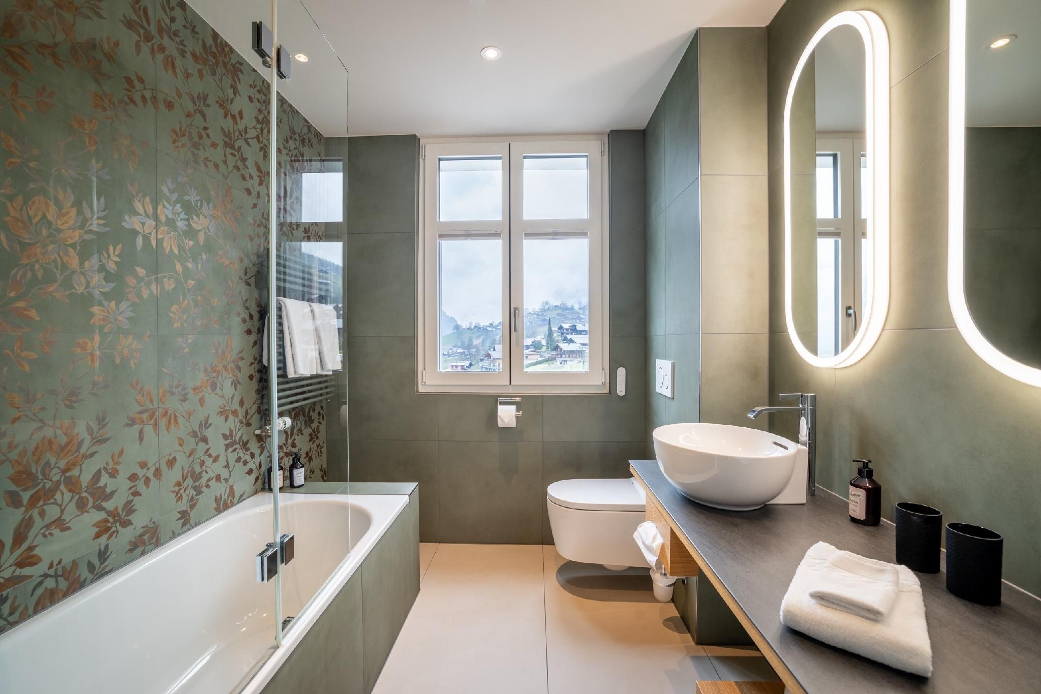 Eiger Classic Mountain View Twin or Double Room