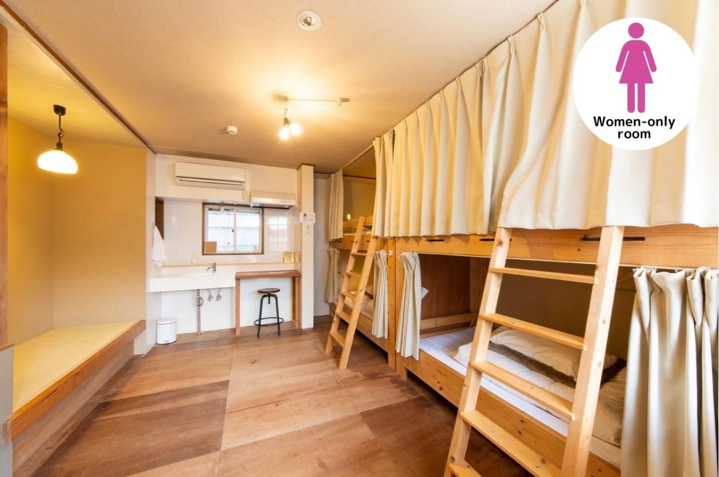 Bed in 4-Bed Female Dormitory Room