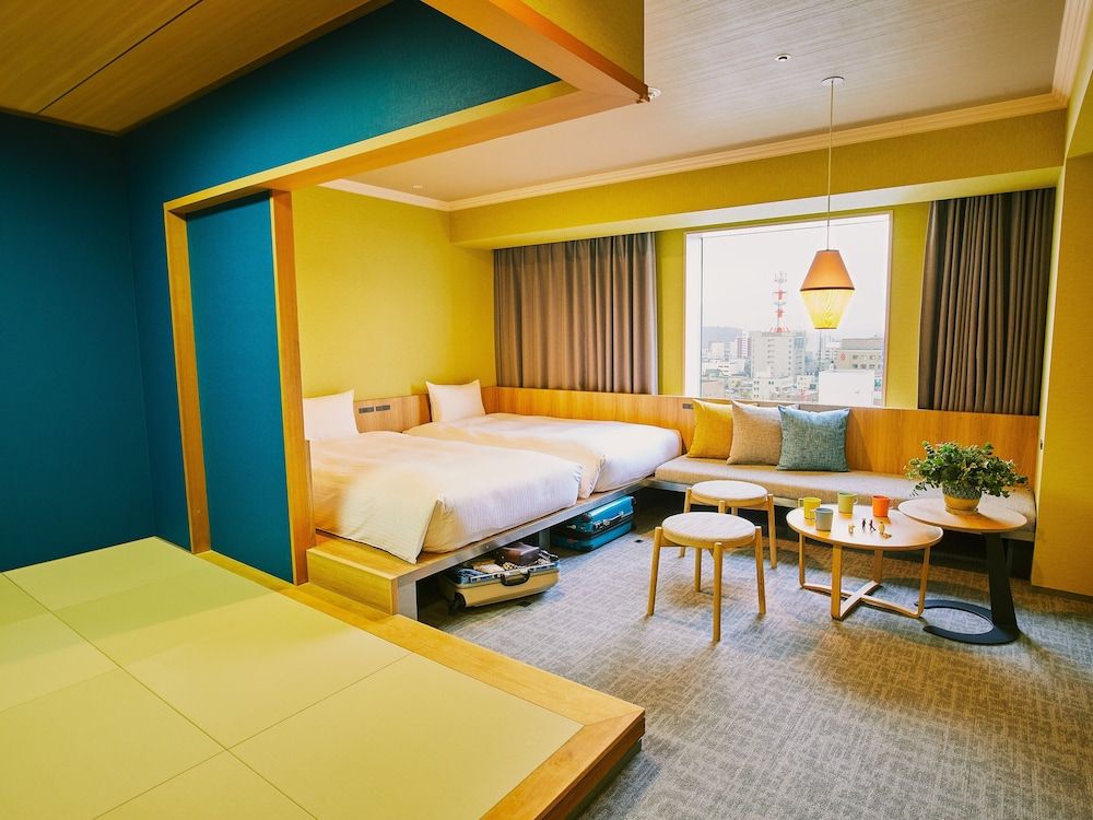Family Room with Japanese-Style Room