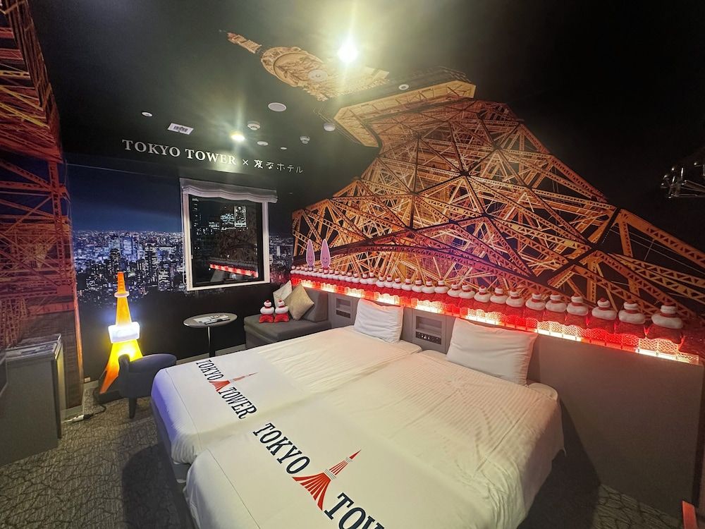 Henn na Hotel Tokyo Hamamatsucho Large Twin Room 3