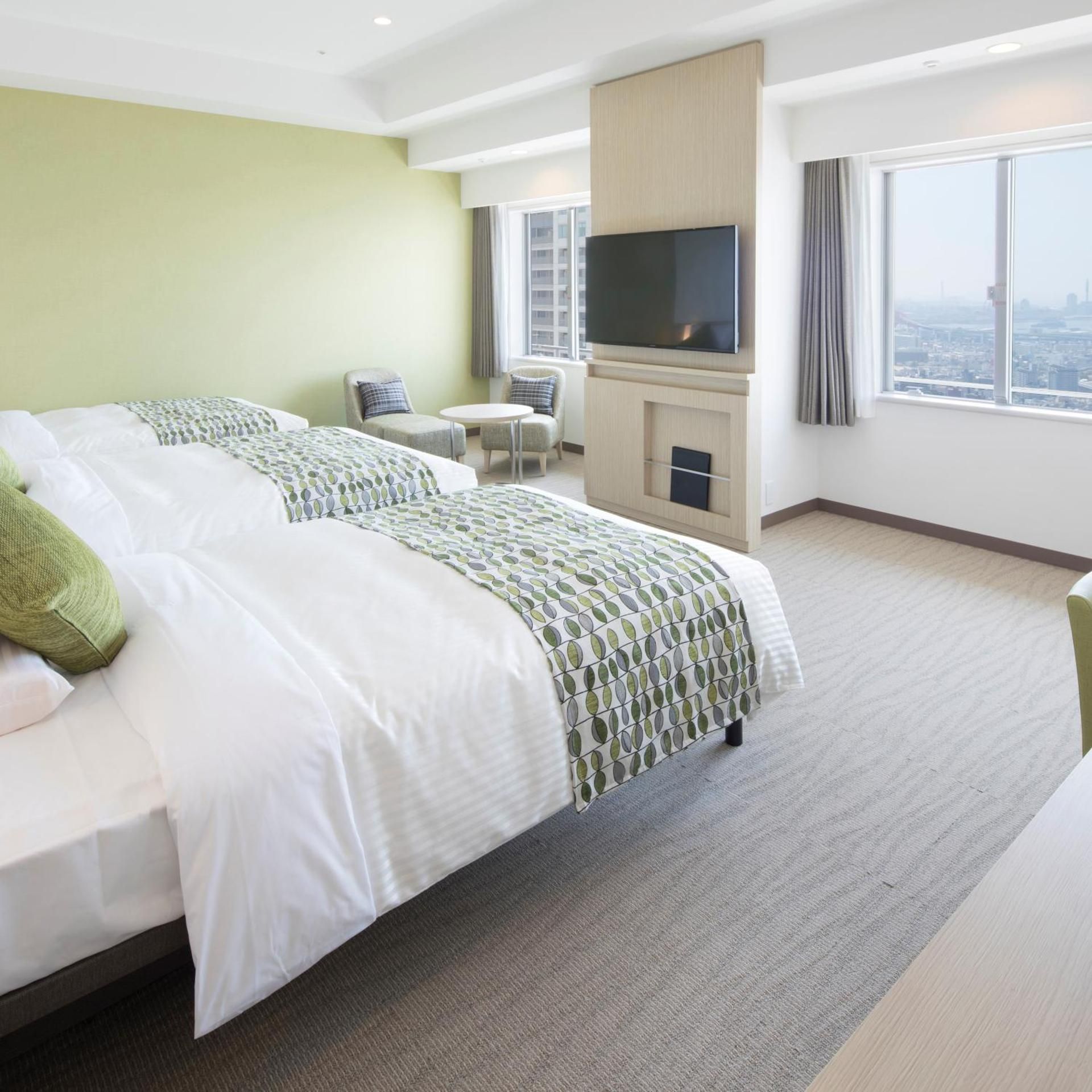 Sky Floor Deluxe Triple Room - Non-Smoking