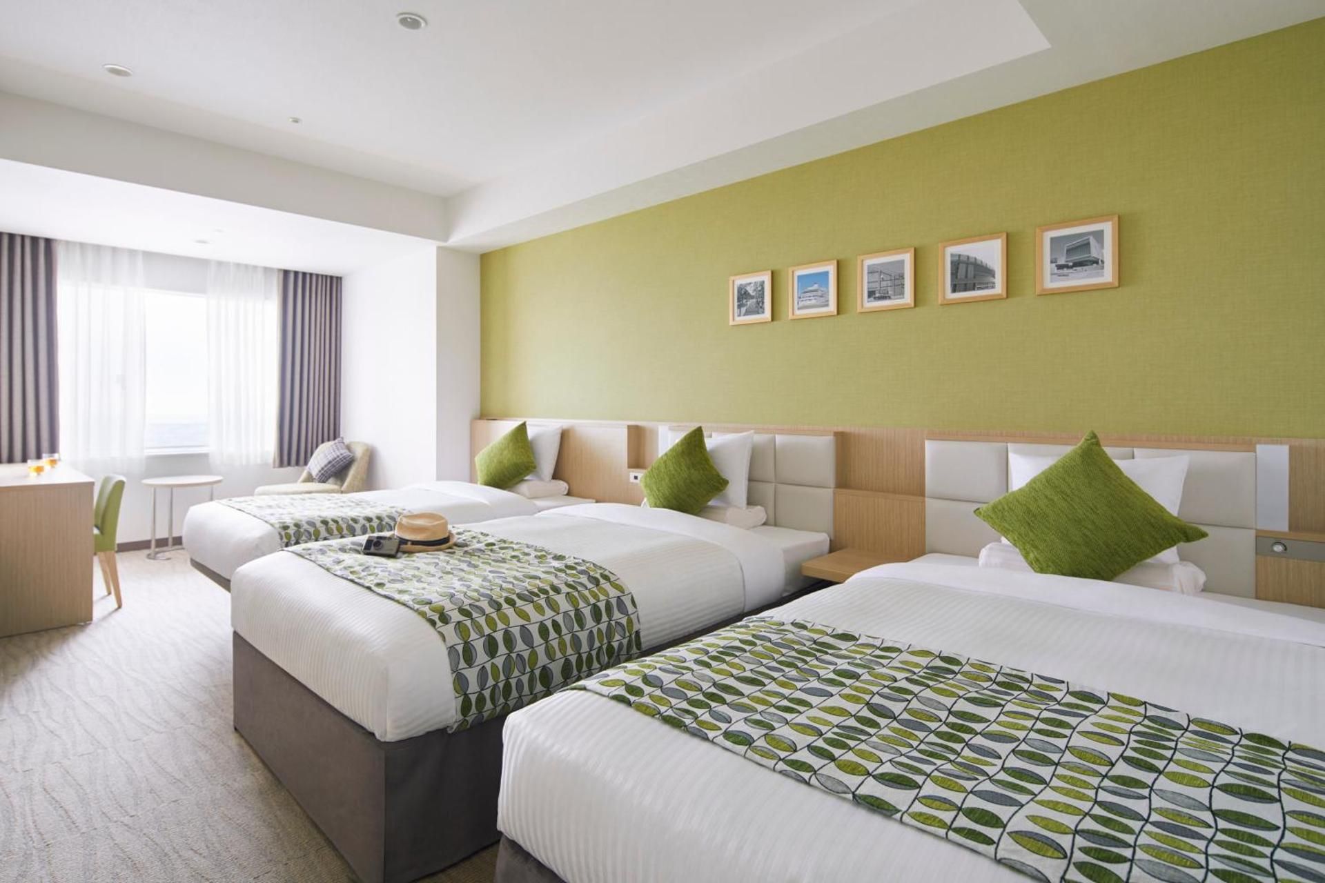 Deluxe Twin Room ( Up to 3 person) with Soraniwa Hot Spring Ticket - Non-Smoking