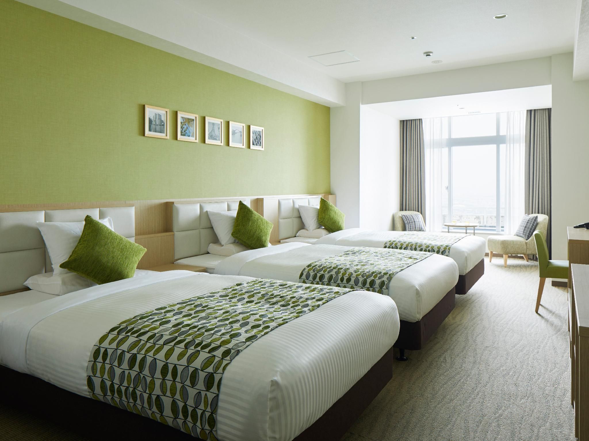 Sky Floor Triple Room - Non-Smoking, Solaniwa Onsen Ticket Included