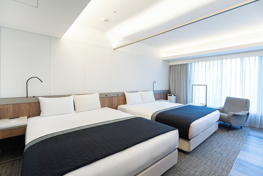 HOTEL THE FLAG Shinsaibashi Deluxe Twin Room, 2 Double Beds, Non Smoking