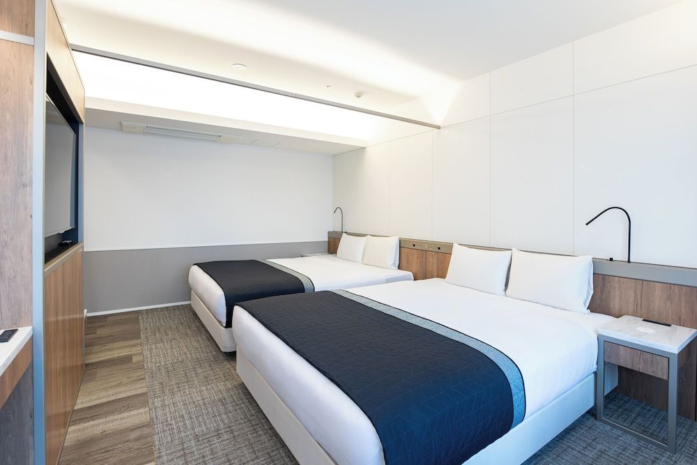 HOTEL THE FLAG Shinsaibashi Deluxe Twin Room, 2 Double Beds, Non Smoking 2