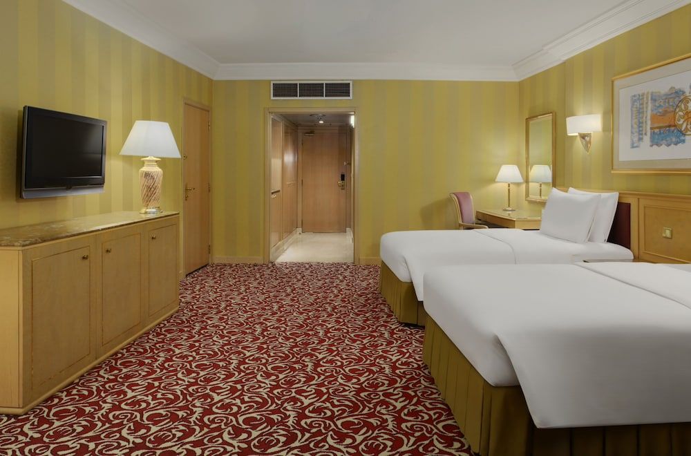 Makkah Towers Guest Room City View with Two Twin Beds