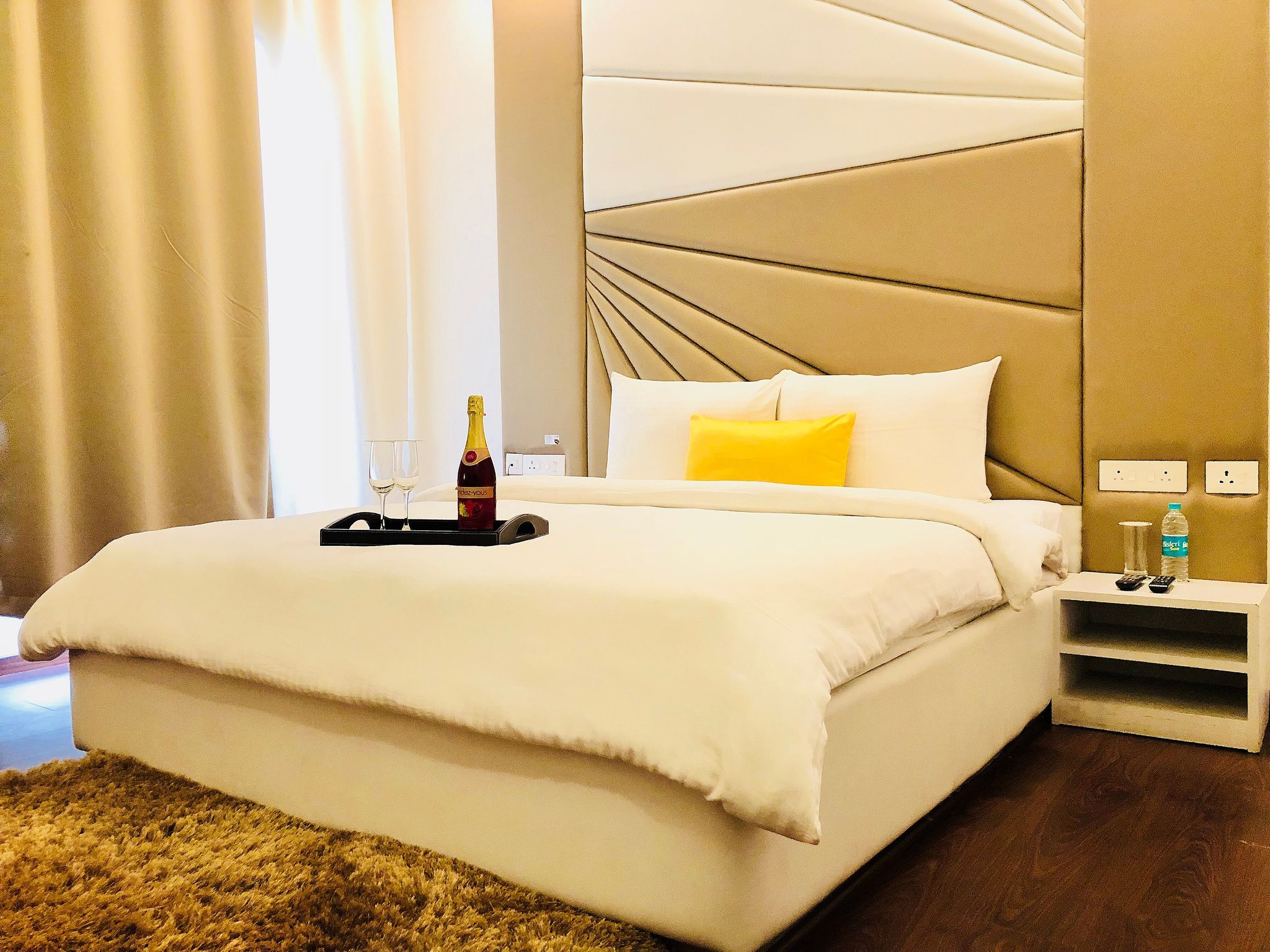 Vivid Boutique Hotel by The Hoften , Gurugram Deluxe Double Room With City View 4
