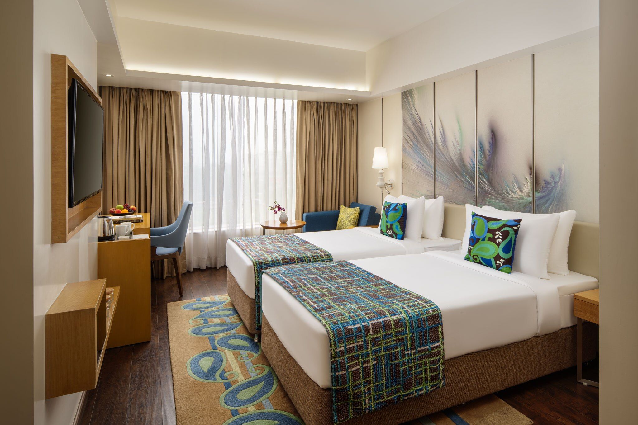 WOW Crest, Indore - IHCL SeleQtions Superior Room Twin Bed 2