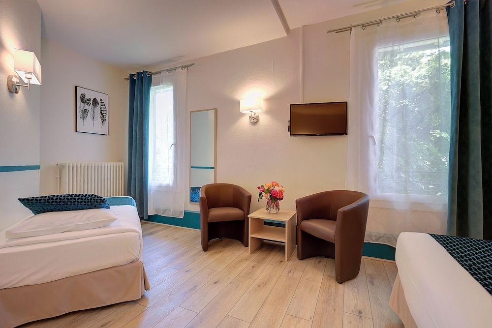 The Originals City, Hotel de Bordeaux, Bergerac center Family Triple Room, Air conditioning 8