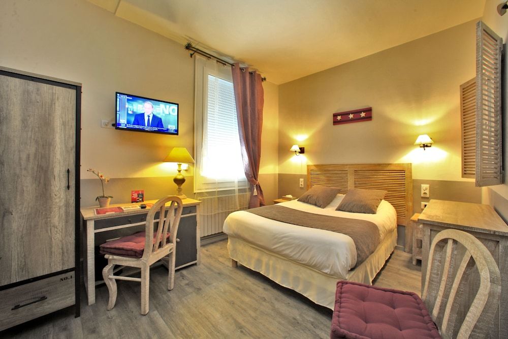 The Originals City, Hotel de Bordeaux, Bergerac center Standard Double Room Single Use, Air conditioning