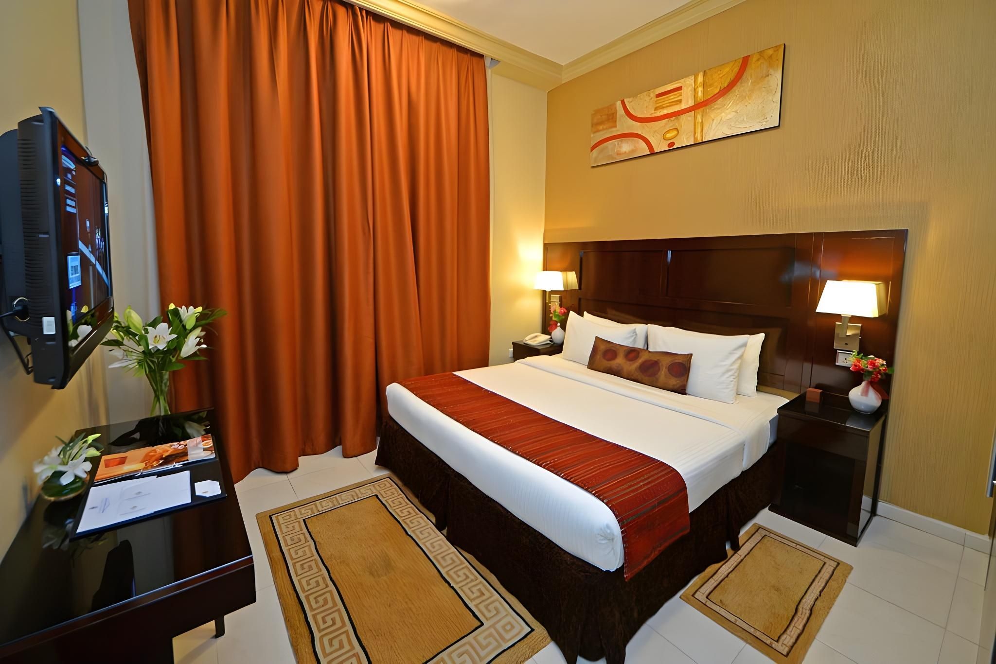 Emirates Stars Hotel Apartments Dubai Deluxe Double Room 14