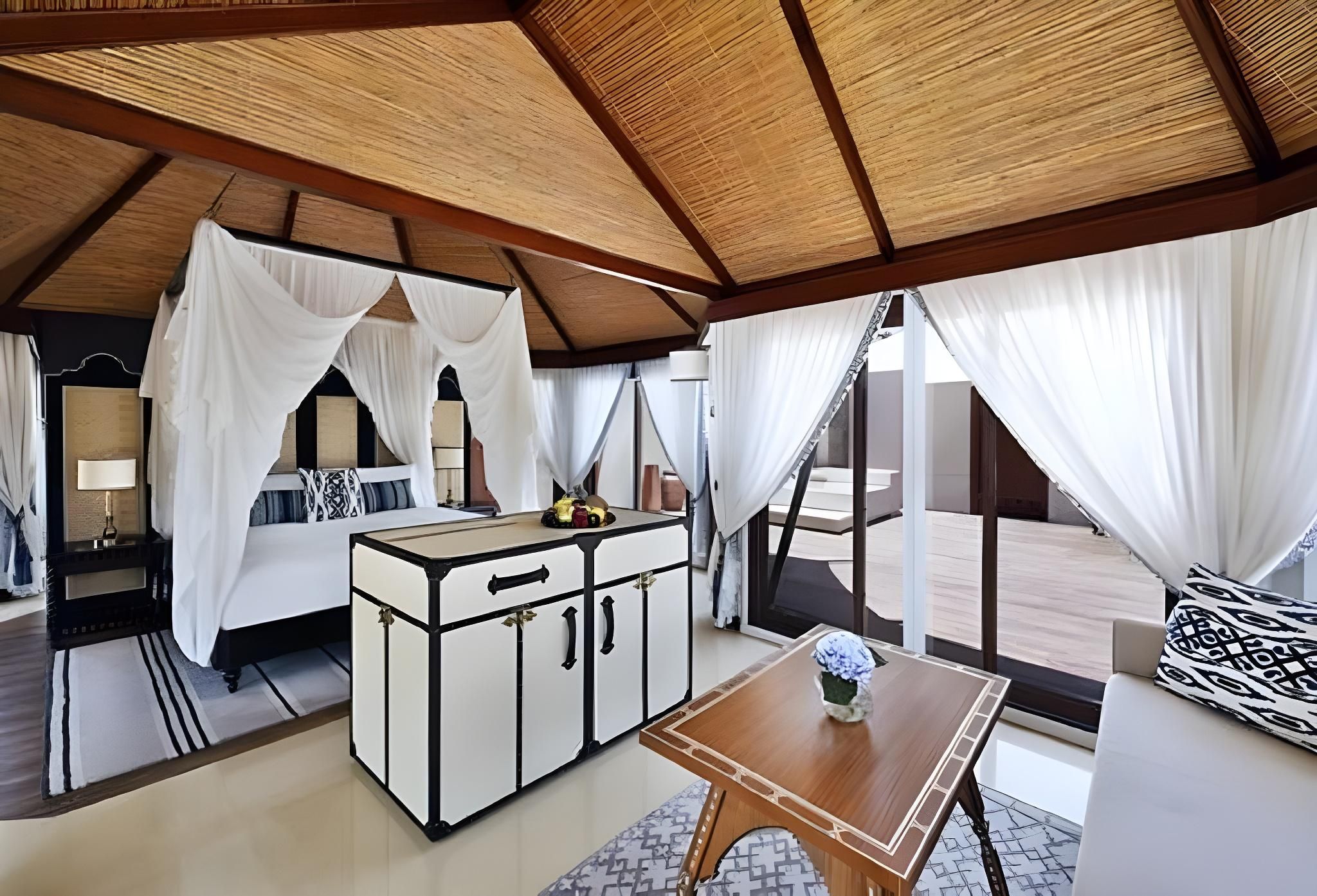 Al Naseem Tented Villa, 1 Bedroom Villa, 1 King, Sofa bed, Pool cabana, Private pool
