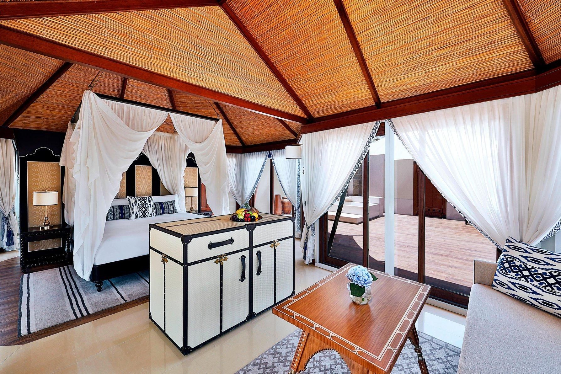 Al Bahar Tented Villa, 1 Bedroom Villa, 1 King, Sofa bed, Beach front access, Pool cabana